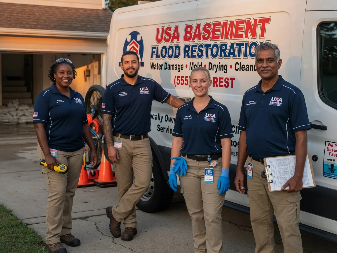 Basement Flood Cleanup company in Vian, OK